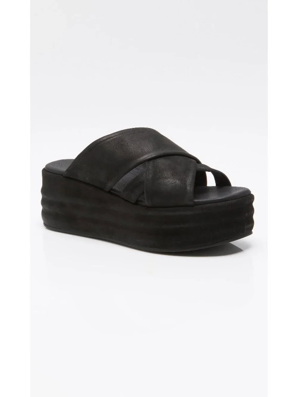 🆕 FREE PEOPLE Wanderbay Flatform Sandals / Black